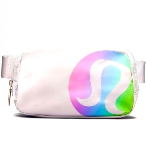 NWT LULULEMON PRIDE LGBQT EVERYWHERE BELT BAG 1L EBB SILVER PURPLE BLUE Yoga